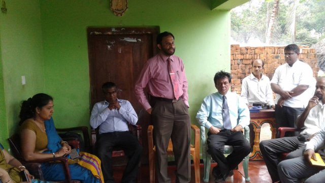 අඩු ආදායම් ලාභී පවුලක් සදහා නව නිවසක් ලබා දීම