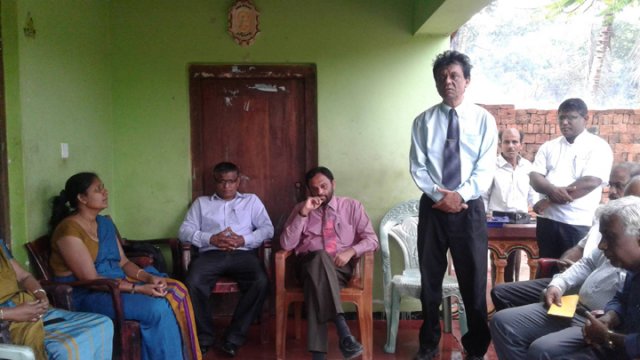 අඩු ආදායම් ලාභී පවුලක් සදහා නව නිවසක් ලබා දීම