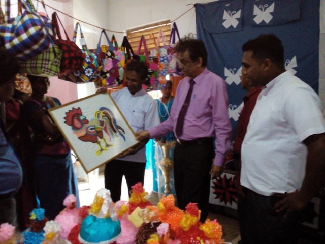 தையல் மற்றும் கைவினைப் பொருட்களின் கண்காட்சி